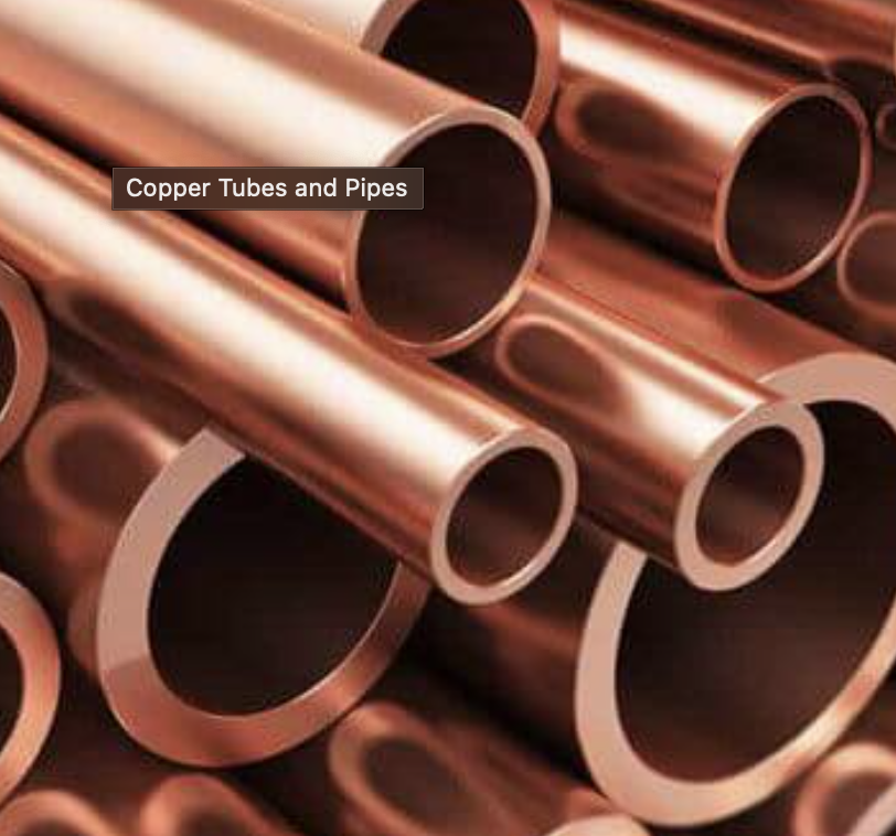 Copper Pipe & Tube – Seamless Tubing for HVAC, Plumbing, and Gas Systems