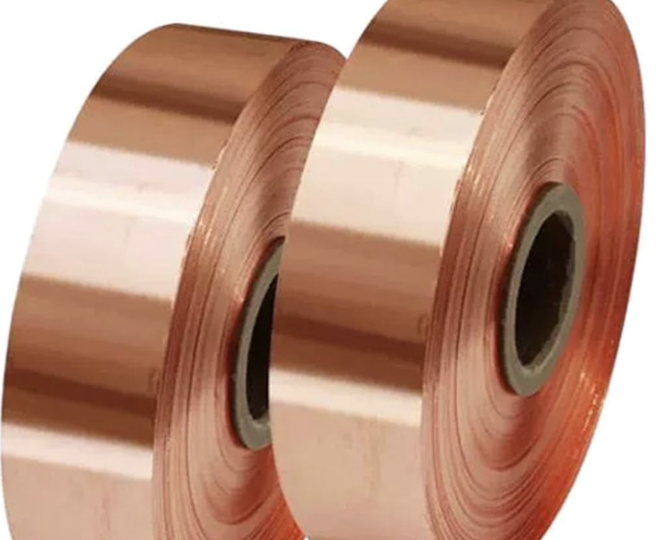 Copper Strip & Coil – Rolled Conductive Material for Electrical and EMI Shielding