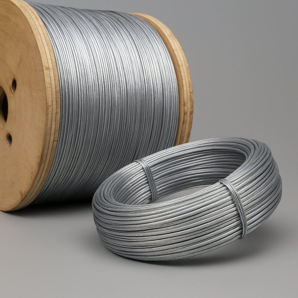 High Zinc Coated Galvanized Steel Wire for Fencing (0.15–3.5 mm)