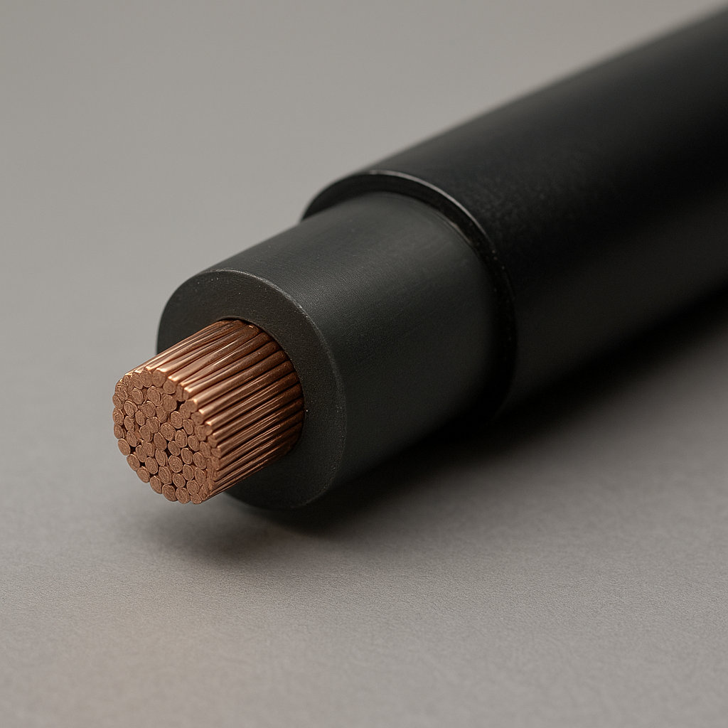 WMP-1222_S: Ultra-smooth semiconductive shielding material for cables up to 252kV